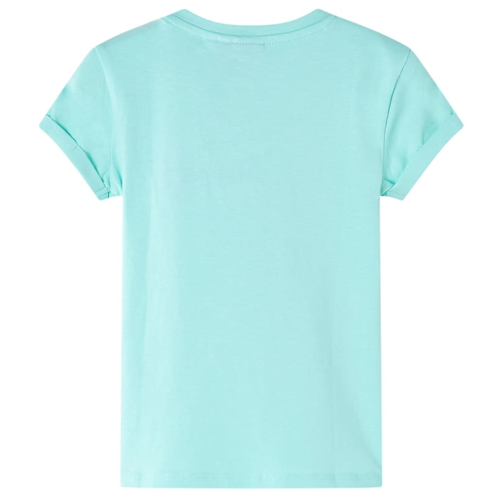 VidaXL Kindershirt 116 lichtmint