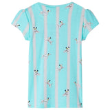 VidaXL Kinderpyjama met korte mouwen 104 ecru