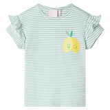 VidaXL Kindershirt 116 mintkleurig