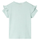 VidaXL Kindershirt 116 mintkleurig