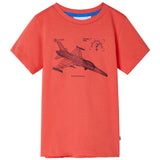 VidaXL Kindershirt 128 lichtrood