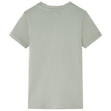 VidaXL Kindershirt 104 lichtkakikleurig