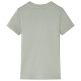 VidaXL Kindershirt 140 lichtkakikleurig