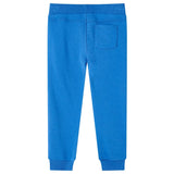 VidaXL Kinderjoggingbroek 128 blauw