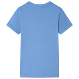 VidaXL Kindershirt 140 middelblauw