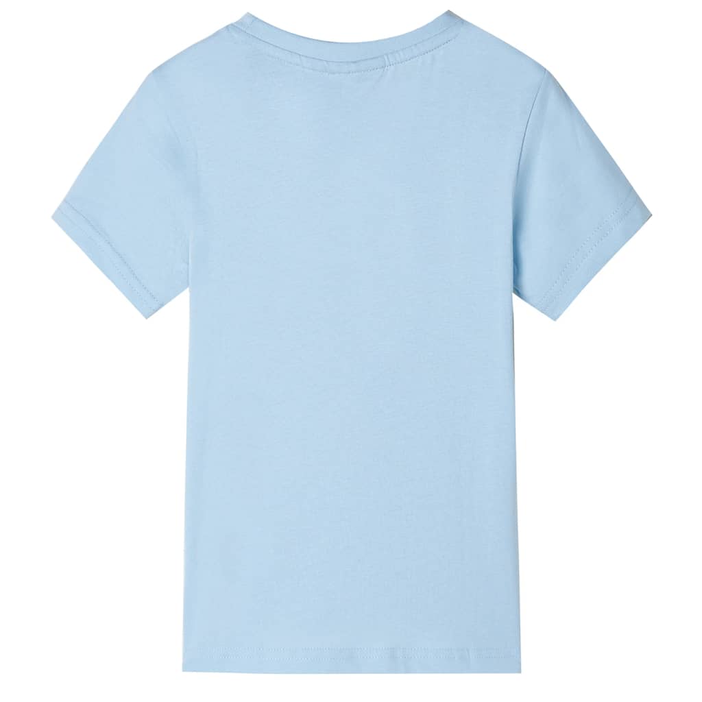 VidaXL Kindershirt 128 lichtblauw