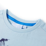 VidaXL Kindershirt 140 lichtblauw