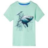 VidaXL Kindershirt 116 lichtgroen