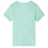 VidaXL Kindershirt 116 lichtgroen
