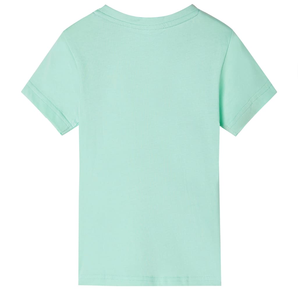 VidaXL Kindershirt 128 lichtgroen