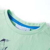 VidaXL Kindershirt 128 lichtgroen