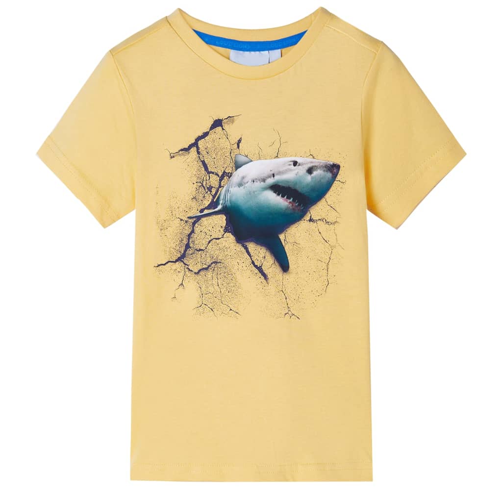 VidaXL Kindershirt 116 geel