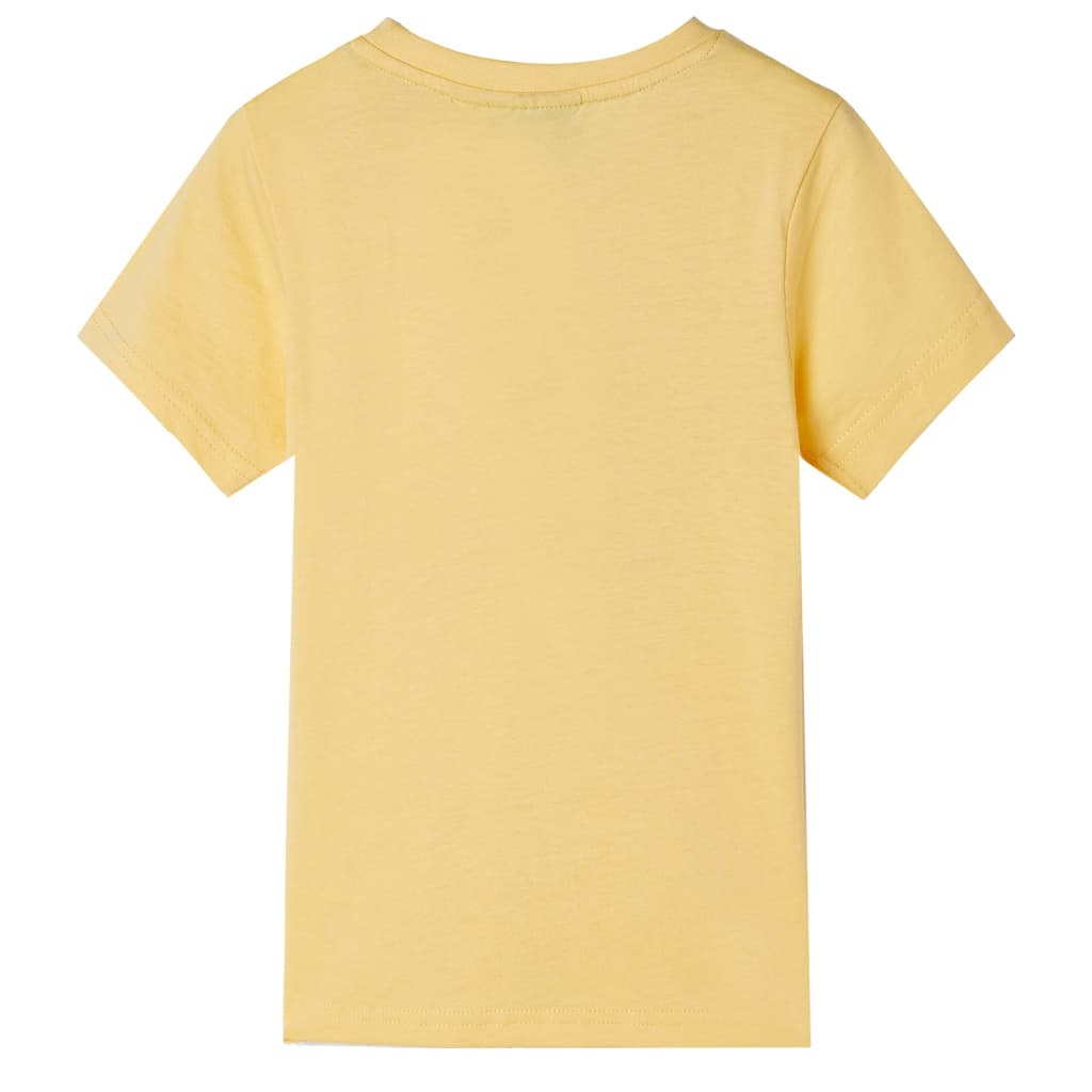 VidaXL Kindershirt 116 geel