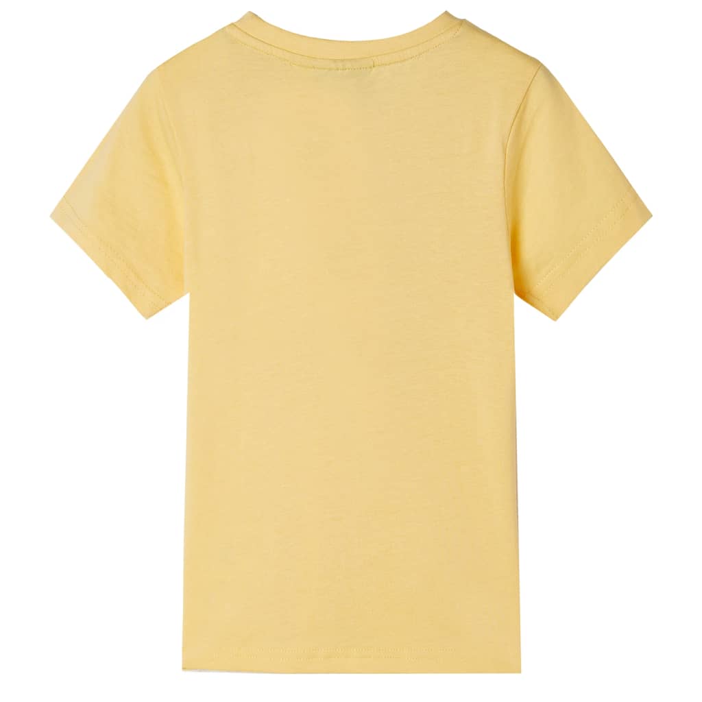 VidaXL Kindershirt 128 geel