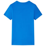 VidaXL Kindershirt 128 felblauw