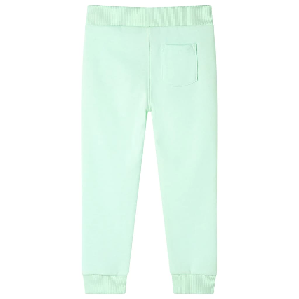 VidaXL Kinderjoggingbroek 92 felgroen
