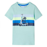 VidaXL Kindershirt 128 lichtmint