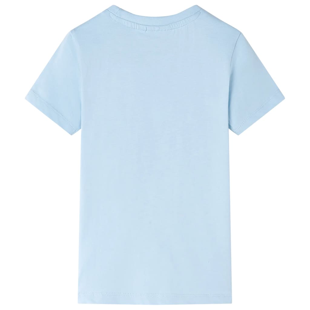 VidaXL Kindershirt 128 lichtblauw