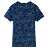 VidaXL Kindershirt 140 marineblauw