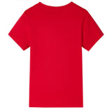 VidaXL Kindershirt 128 rood