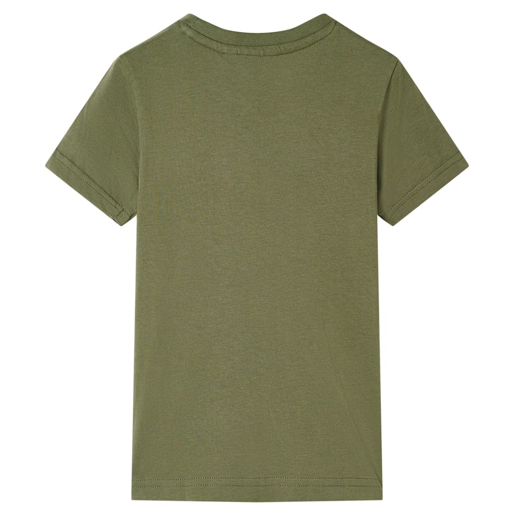 VidaXL Kindershirt 140 kakikleurig