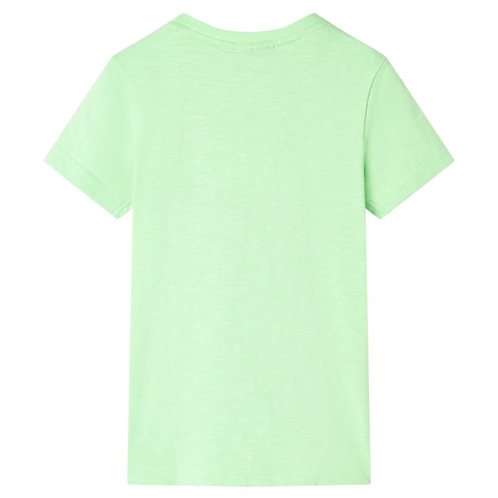 VidaXL Kindershirt 140 neongroen