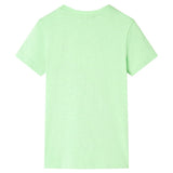 VidaXL Kindershirt 140 neongroen