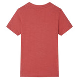 VidaXL Kindershirt 128 paprikakleurig
