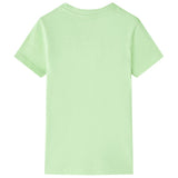 VidaXL Kindershirt 140 limoengroen