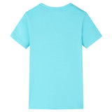 VidaXL Kindershirt 116 zeeblauw