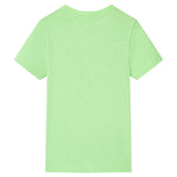 VidaXL Kindershirt 128 neongroen
