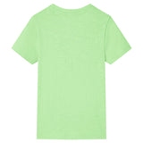 VidaXL Kindershirt 140 neongroen