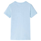 VidaXL Kindershirt 128 lichtblauw
