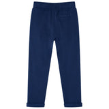VidaXL Kinderbroek met trekkoord 140 marineblauw