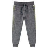VidaXL Kinderjoggingbroek 104 gemêleerd grijs
