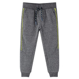 VidaXL Kinderjoggingbroek 140 gemêleerd grijs
