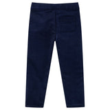 VidaXL Kinderbroek 128 donker marineblauw