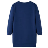 VidaXL Kinderjurk 116 marineblauw