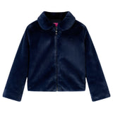 VidaXL Kinderjas 116 kunstjacht marineblauw