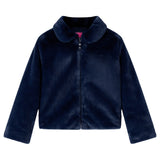 VidaXL Kinderjas 128 kunstjacht marineblauw