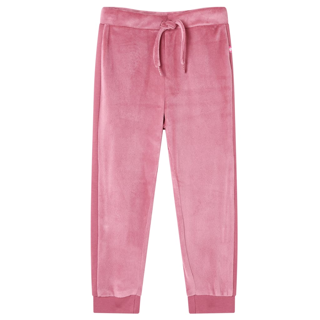 VidaXL Kinderjoggingbroek 116 frambooskleurig