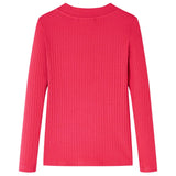 VidaXL Kindershirt met lange mouwen 104 felroze