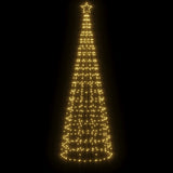 Vidaxl led-kerstboom met spikes 570 leds warm wit 300 cm