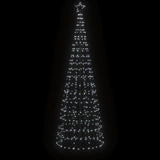 Vidaxl led-kerstboom met spikes 570 leds koud wit 300 cm