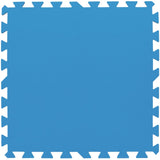 Bestway zwembadbodembeschermers 8 st blauw 58220