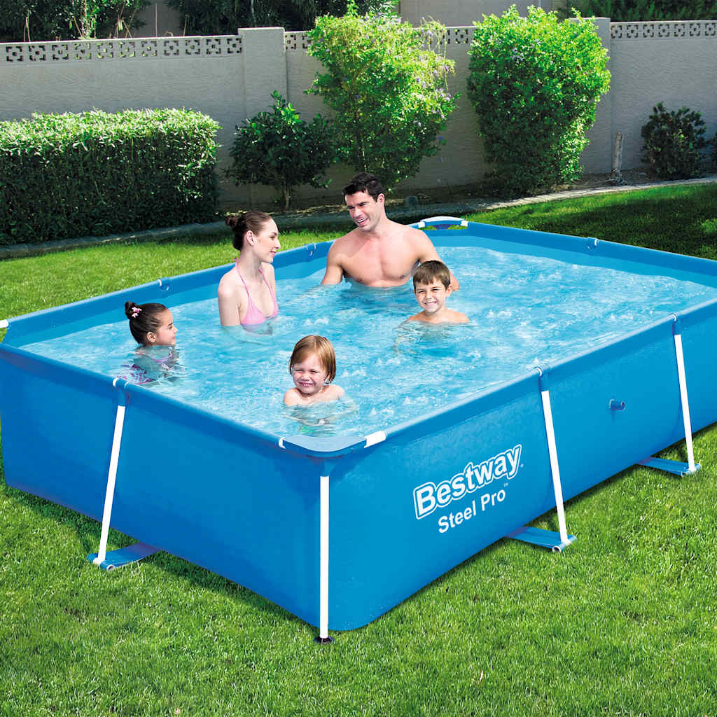 Bestway steel pro zwembad met stalen frame 259x170x61 cm 56403