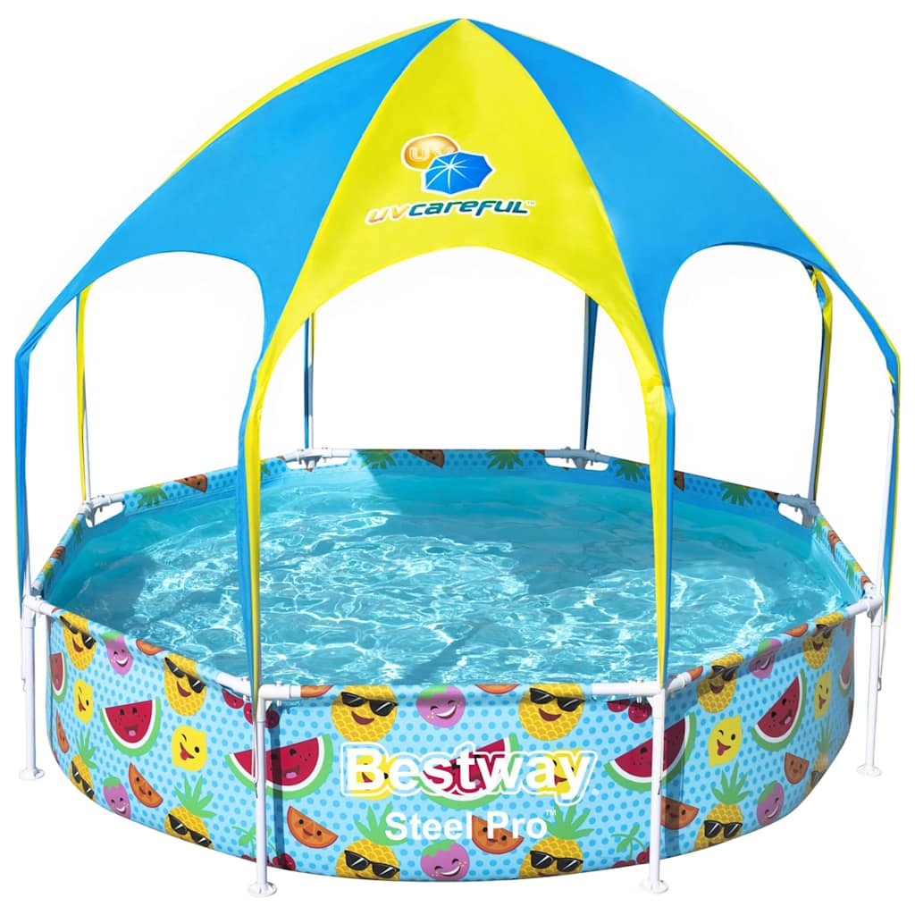 Bestway steel pro kinderzwembad uv careful bovengronds 244x51 cm