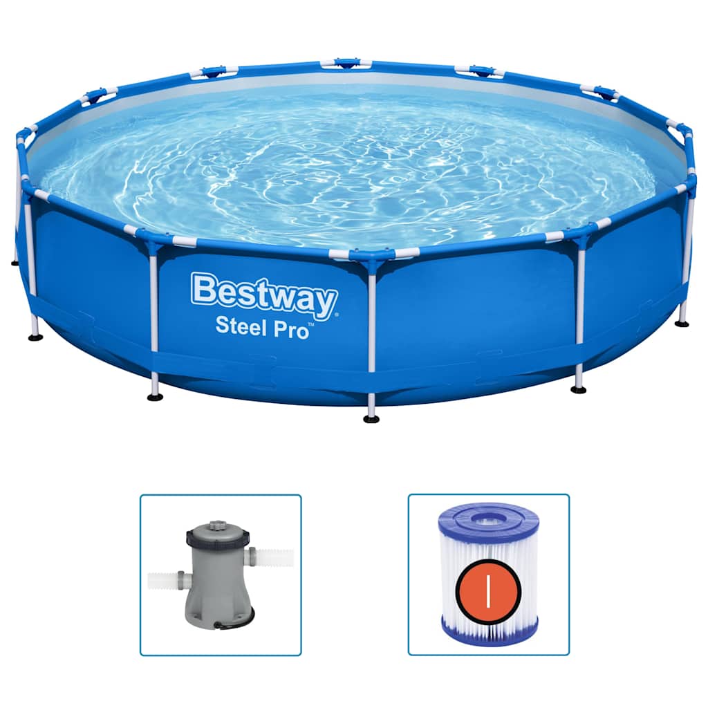 Bestway steel pro zwembad frame 366x76 cm
