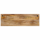Vidaxl wandkapstok met 5 haken massief mangohout