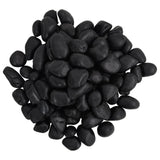 Vidaxl kiezelstenen gepolijst 2-5 cm 10 kg zwart